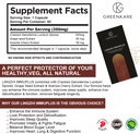 Lingzhi ImmuPlus | Cracked Spores Ganoderma - Immune System &amp; Energy Booster, Improve Sleep Quality, Relieves Stress, Memory &amp; Liver Support | 60 Caps