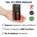 Lingzhi ImmuPlus | Cracked Spores Ganoderma - Immune System &amp; Energy Booster, Improve Sleep Quality, Relieves Stress, Memory &amp; Liver Support | 60 Caps
