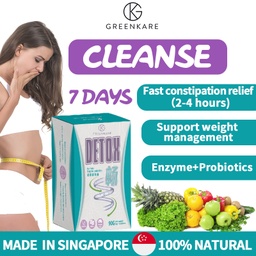 Green Kare Detox - Probiotics Enzyme Formula to Support Weight Management/Healthy Skin/Slimming