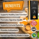 Greenkare Liver Care Triple Turmeric Extract - Natural Liver Cleanse, Detox &amp; Repair - Fatty Liver, Alcohol &amp; Hangover | Made in Japan | 120 Tablets