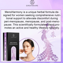 [Greenkare] MenoHarmony Menopause Relief Promote Glowing Skin &amp; Hormonal Balance 60 Caps