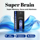[Greenkare]SuperBrain Supplement for Mental Alertness, Memory, Focus &amp; Concentration, Cognivive | 60 Veg Caps