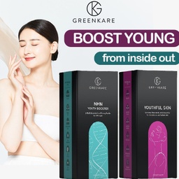 [Bundle 1+1]NMN Youth Booster NAD+ Youthful Skin Anti-aging Cell Rejuvenation 90 Capsules